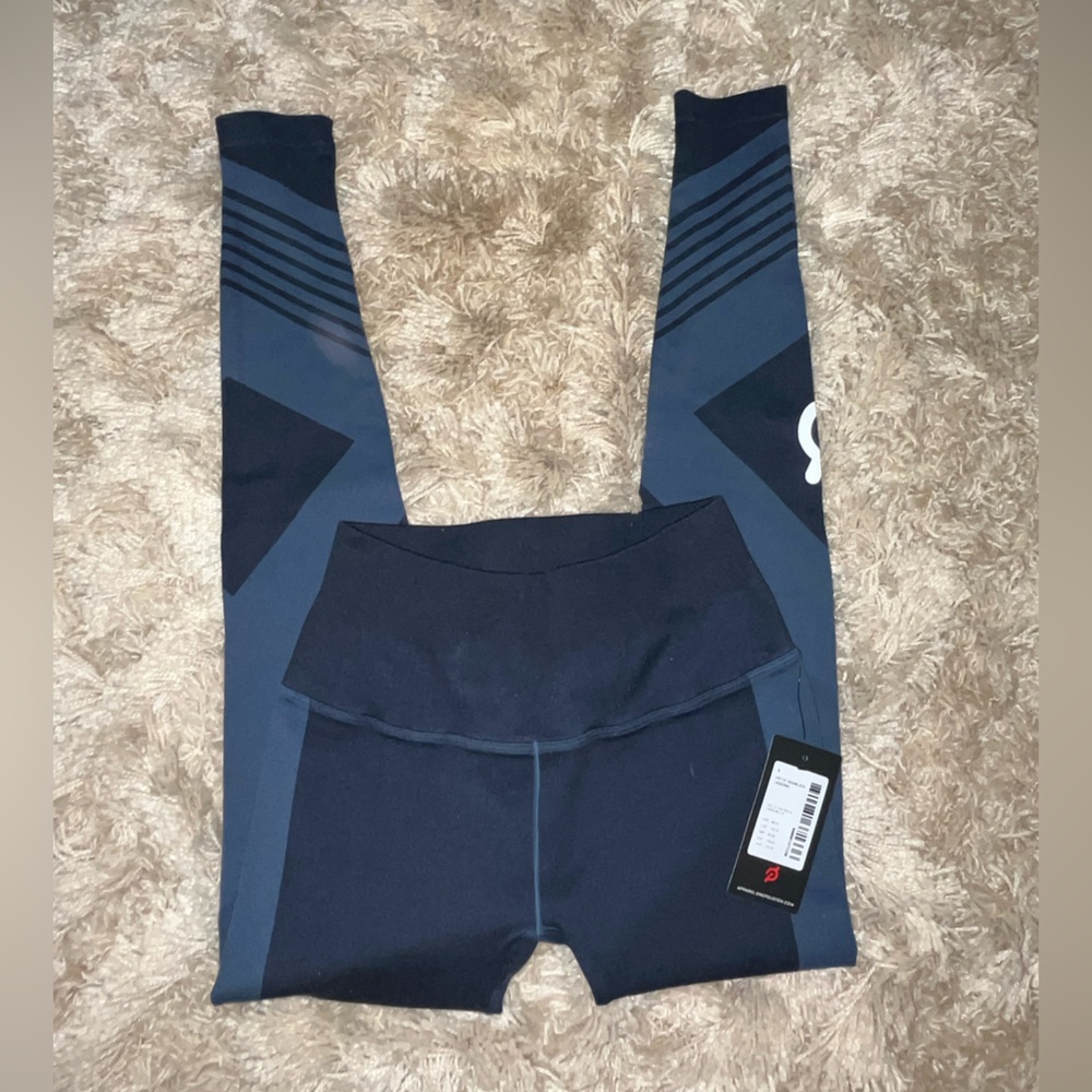 Peloton Navy and Blue Leggings